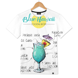 Blue Hawaii cocktail recipe