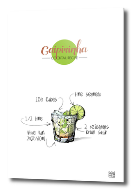 Caipirinha cocktail recipe