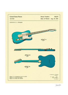 Guitar Patent (1951)