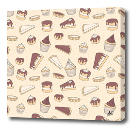 Chocolate Pastry Pattern