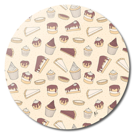 Chocolate Pastry Pattern