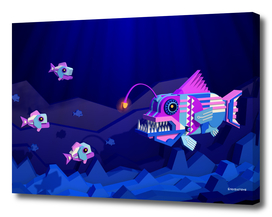 Anglerfish, lie and bioluminescence