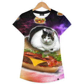 hamburger cat king spece cosmos pornfood food fast