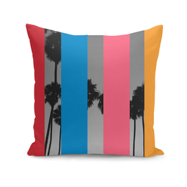 Pop Art Graphic Design Palm Trees