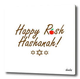 Happy Rosh Hashanah or Jewish Near year greetings