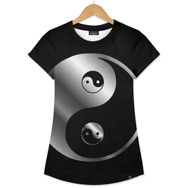 Ying yang the symbol of harmony and balance- good and evil