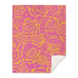 Succulent Stamp - Pink & Orange #315