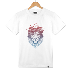Floral lion III