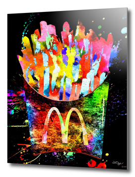 McDonald's French Fries Grunge