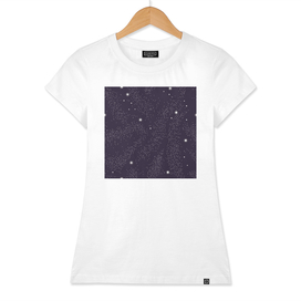 Universe with planets and stars seamless pattern, cosmos 002