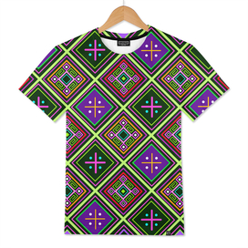 Indigenous ethnic pattern design illustration