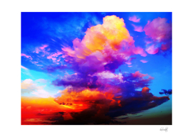 colorful clouds cb