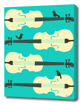 Birds on Cello Strings