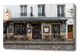 Bar in Montmartre Paris