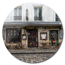 Bar in Montmartre Paris