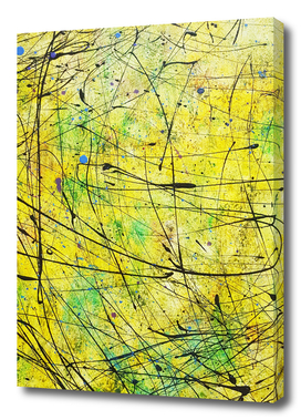 Abstract yellow 01