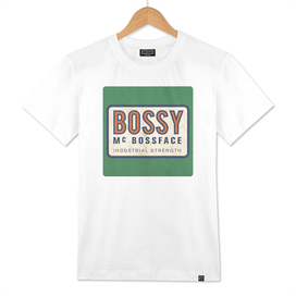 Bossy Mc Bossface - Badge