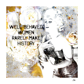 Marilyn Monroe Well Behaved