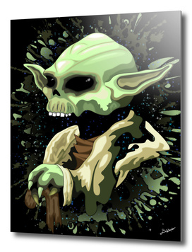 Skull Yoda Jedi Master