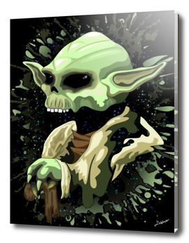 Skull Yoda Jedi Master