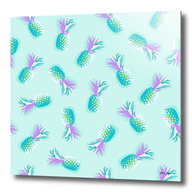 Pineapple Party - Candy Aqua & Violet