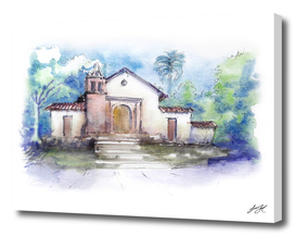 Watercolor San Antonio Cal