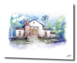 Watercolor San Antonio Cal