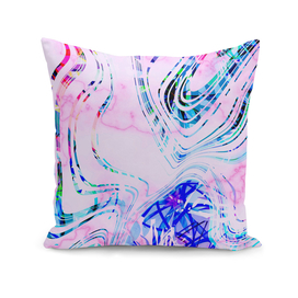 Colorful Fun and Vibrant Marble Summer Pattern