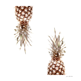 Two pineapples