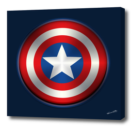 capitan america logo avenger classic