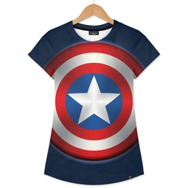 capitan america logo avenger classic