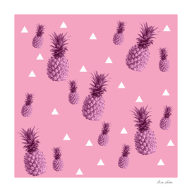 Pink pineapple pattern