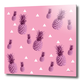 Pink pineapple pattern