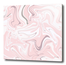 Elegant pink marble