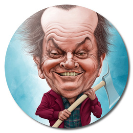 Jack Nicholson Caricature