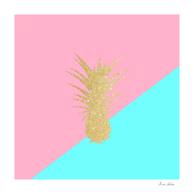 Cute glitter pineapple