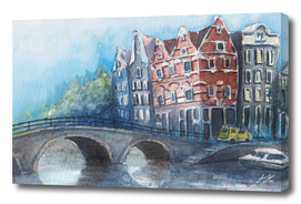 Watercolor Amsterdam