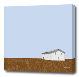 Tree-house Wheat field