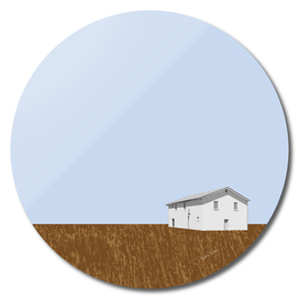 Tree-house Wheat field