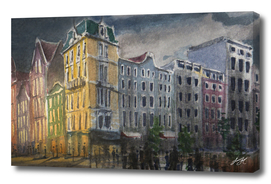Watercolor Amsterdam 02