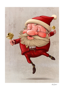 Santa Claus dancing