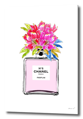 Chanel Perfume Floral Pastel