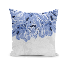 Elegant Blue Flowers Design