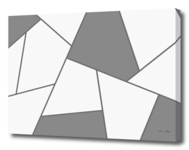 Abstract geometric pattern - gray.