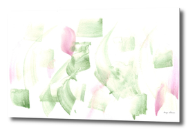 180515 Abstract Watercolour Green Violet 2