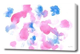 180515 Abstract Watercolour Pink Blue 12