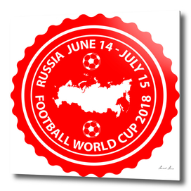 Football World Cup 2018  red