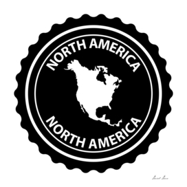 North America stamp