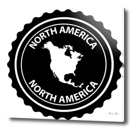North America stamp