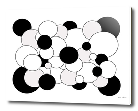 Abstract  pattern -  gray, black and white.